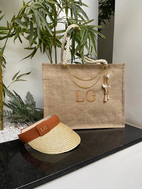 kit bolsa juta + Viseira