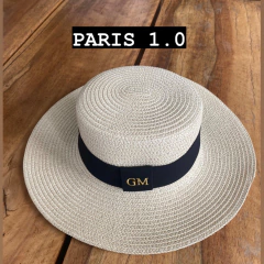 kit bolsa alça bambu iniciais com chapéu e 1 faixa - comprar online