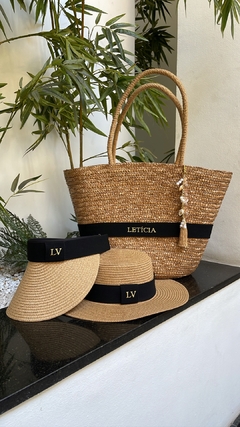 KIT COMPLETO COM VISEIRA caramelo com preto