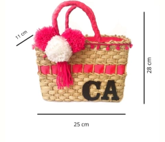 Bolsa de Palha P personalizada