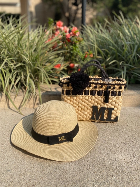 Kit infantil- bolsa P + chapéu