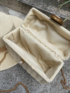 kit BEGE: bolsa flash + chapéu paris 1.0 - comprar online