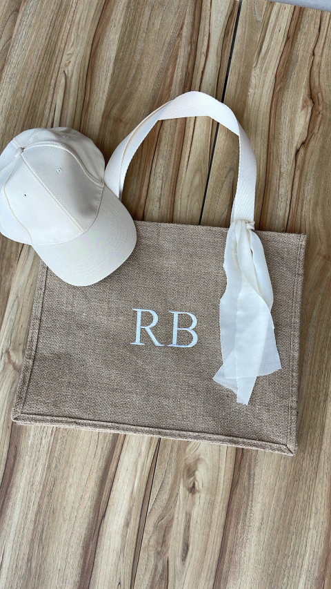 kit bolsa juta alça off white+bone