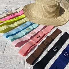 chapeu de palha aba media Paris 1.0 - comprar online