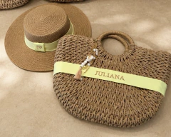 Kit bolsa Grécia +chapeu paris