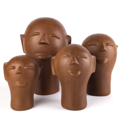 Cabeça Natural - Cida Lima - Manawa  Design - Loja de Arte Brasileira