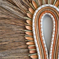 Cocar Capim Rabo de Burro - Zarife Linhares na internet