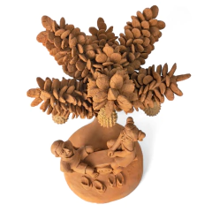Crianças na Gangorra - Sil da Capela - Manawa  Design - Loja de Arte Brasileira