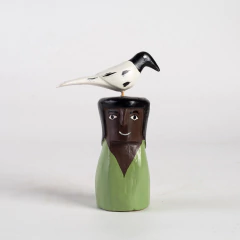 Totem com Pássaro - Cícero Ilha do Ferro na internet