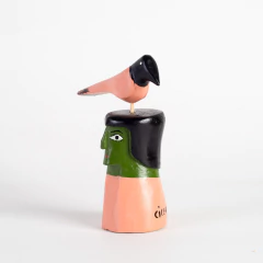 Imagem do Tótem com Pássaro - Cícero Ilha do Ferro