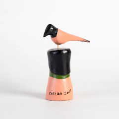 Tótem com Pássaro - Cícero Ilha do Ferro - loja online