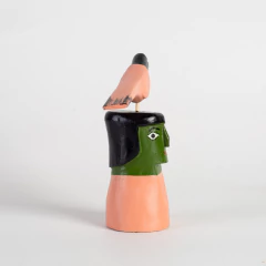 Tótem com Pássaro - Cícero Ilha do Ferro - Manawa  Design - Loja de Arte Brasileira