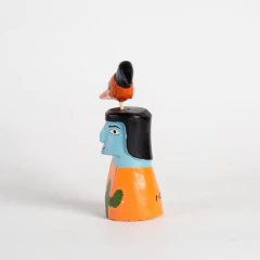 Mini Totem com Pássaro - Cícero Ilha do Ferro - loja online