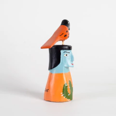 Mini Totem com Pássaro - Cícero Ilha do Ferro na internet