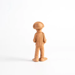 Velho Pezão tocando Zabumba - Beto Pezão - Manawa  Design - Loja de Arte Brasileira