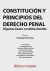 Constitución y principios del derecho penal