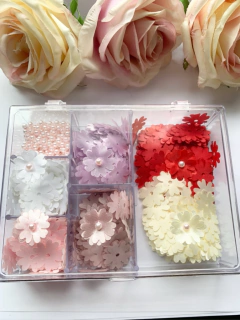 kit 800 flores em cetim 2cm - comprar online