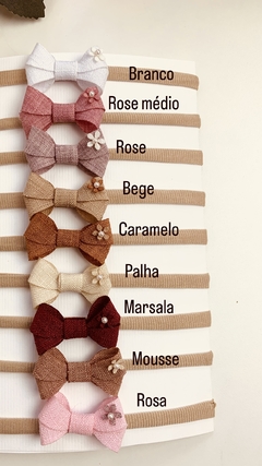 MINI LACINHOS BEBÊ LINHO na internet