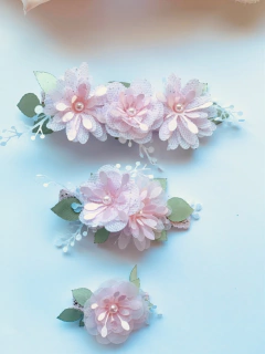 kit 600 apliques flores e miolo - loja online