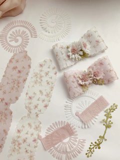 kit com 4 laço para montar primavera