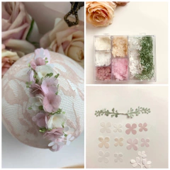 kit 1.000 apliques em petalas de camélia