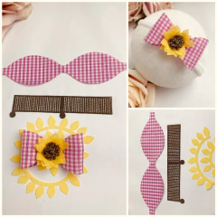 KIT LAÇO E FLORES PARA MONTAR JUNINO