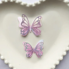 Aplique de borboleta vazada 2,5 e 3 cm - Tie dye na internet