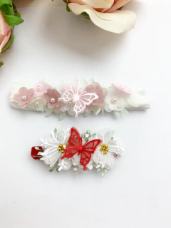 Borboleta MODELO 9 cetim e voal - comprar online