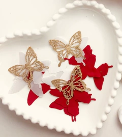 Borboleta em lurex modelo 28