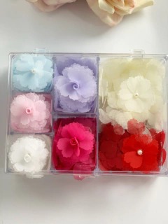 Kit com 500 apliques de petalas em voil - comprar online