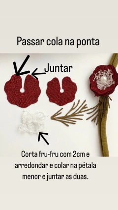 Kit flores redondas para montar na internet