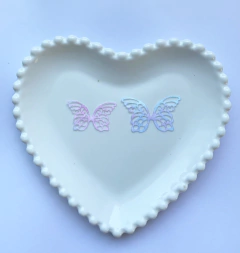 borboleta laço vazada tie dye 2 ,5cm e 3 cm