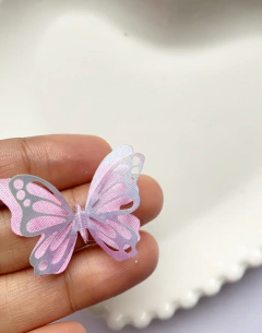 Aplique de borboleta vazada 2,5 e 3 cm - Tie dye - comprar online