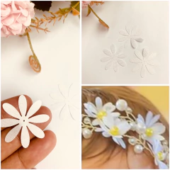 Modelo 4 margarida com furo