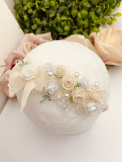 Imagem do Kit flores Espiral para montar e lacinhos