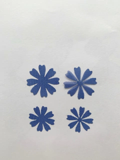 Aplique de flores modelo 22 - comprar online