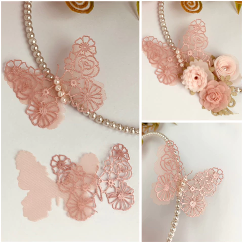 BORBOLETA FLOR vazada