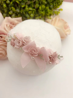 Kit flores Espiral para montar e lacinhos