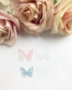 Borboleta vazada cetim modelo 25 relevo - comprar online