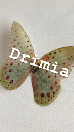 Borboleta de recorte verde com bolinhas vermelhas de natal natal - comprar online