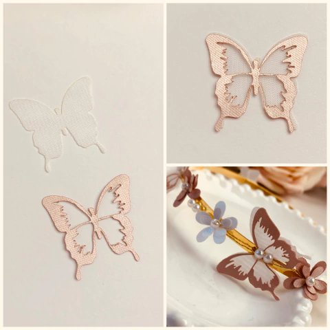 Borboleta cetim e voal MODELO 48