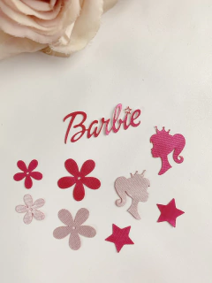 kit BARBIE DUPLA FACE 78 APLIQUES - comprar online