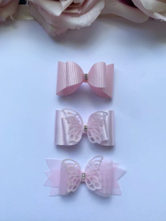 Imagem do Kit laços para montar 244 apliques cetim , gorgurão e voil