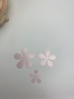 Aplique de flores em Cetim - Modelo 10- 3 tamanhos (1,5cm,2cm e 2,5cm) - - comprar online