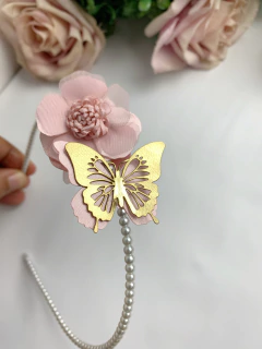 Borboleta dourada e cetim modelo 62 na internet