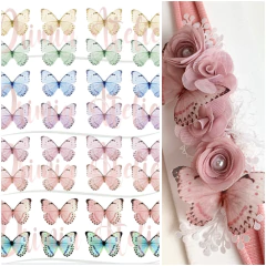 Borboletas de tecido para recorte - 3 cm - Modelo 12 - comprar online