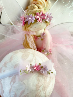 Aplique de flores em Cetim - Modelo 9 - Drimia