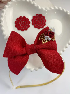 Kit arco laço e flores - comprar online