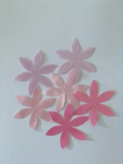 Aplique de flores em Cetim - Modelo 9 na internet