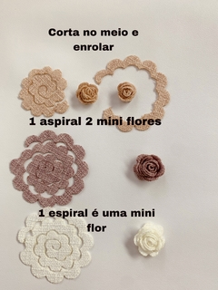 kit laço para montar - LINHO